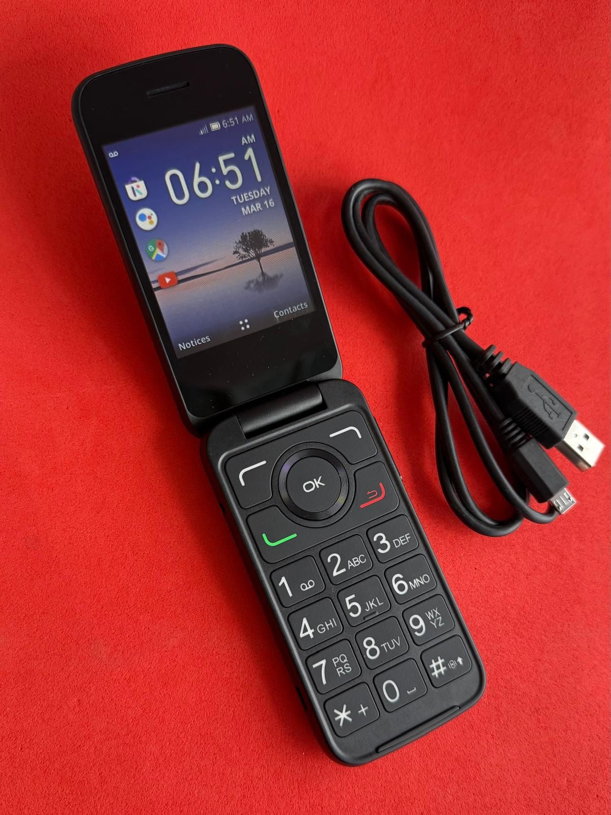 Alcatel Smartflip Unlocked AT&T Cricket T-Mobile Mint Metro (Any Carrier)