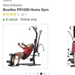 Bowflex PR1000 Home Gym