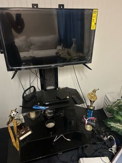 Mueble con todo y tele de 32 pulgadas