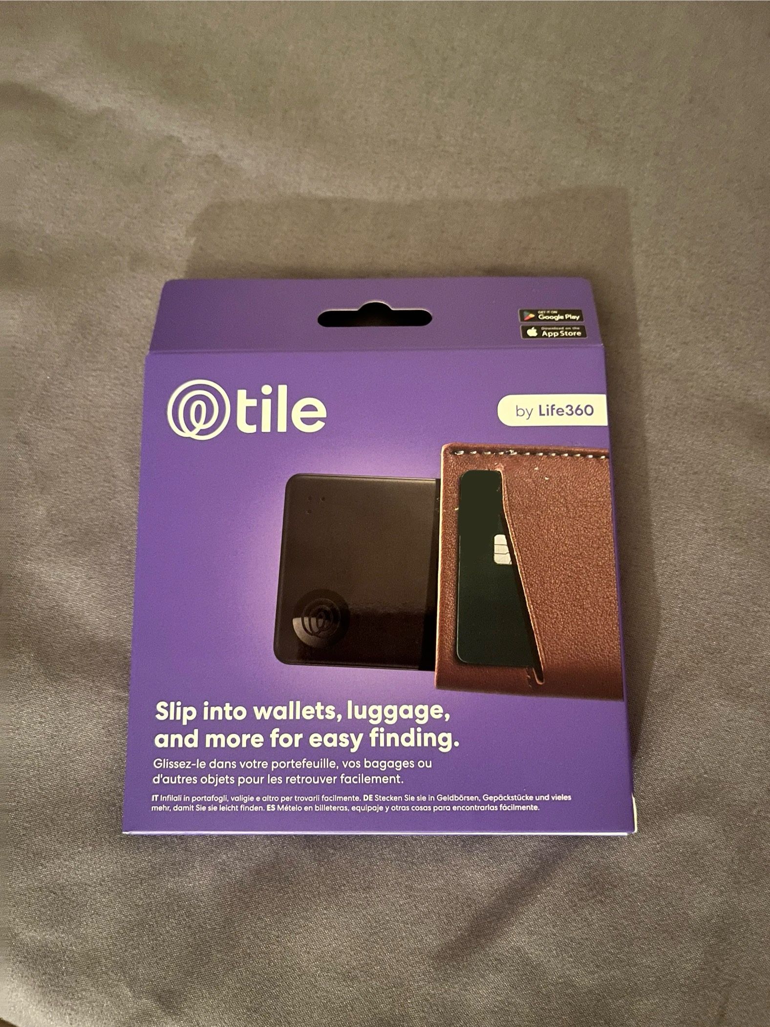 Tile Slim Bluetooth Tracker by Life360