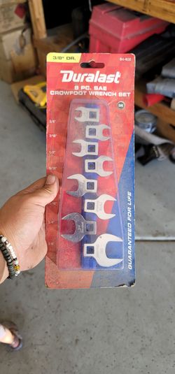Duralast crow foot wrench set