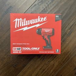 New M18 Milwaukee Compact Heat Gun