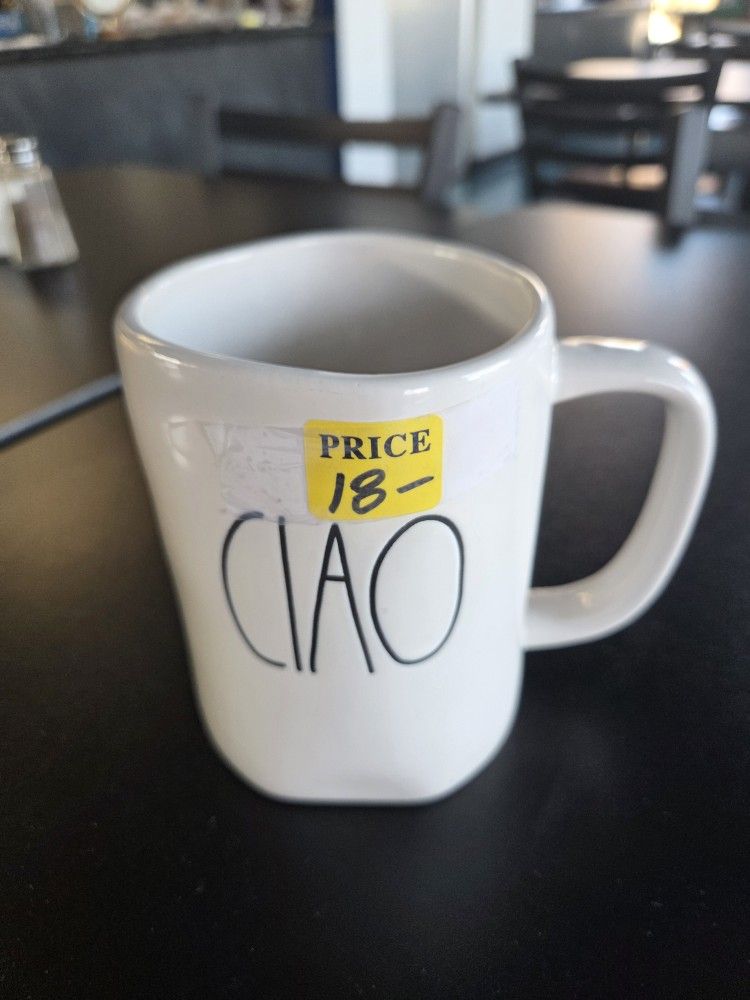 Rae Dunn Ceramic Coao Cup