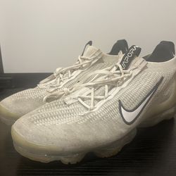 SIZE 14 - Nike Air Vapormax 2021 FlyKnit Gray White Black
