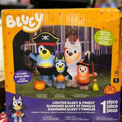 6.5’ Bluey Family Halloween Inflatable