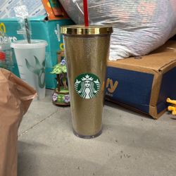 Starbucks Cup Gold