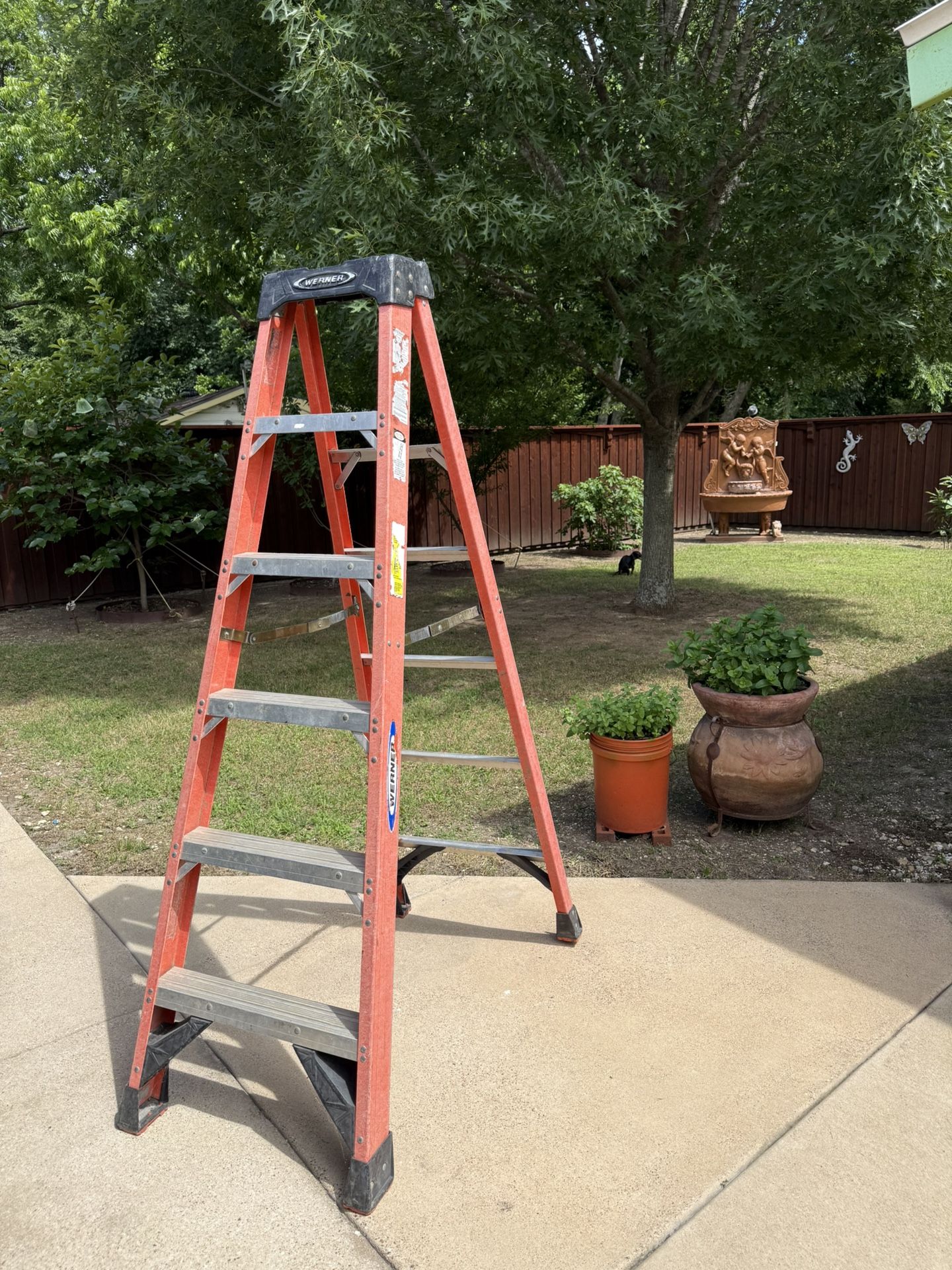 6’ LADDER .  $50.   available for pick up