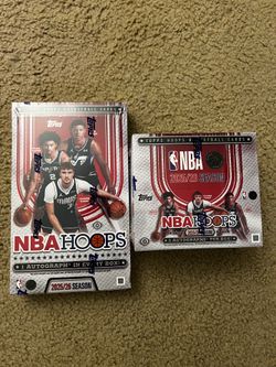 2025-26 Topps NBA Hoops Basketball Hobby Jumbo Box