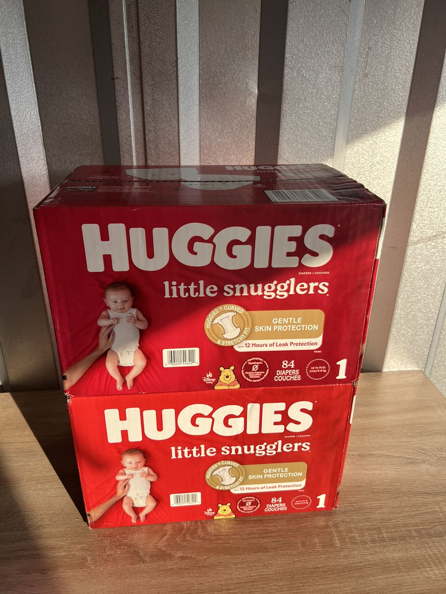 Newborn Diapers (2 boxes)