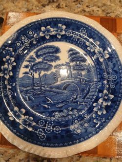 4 old plates
