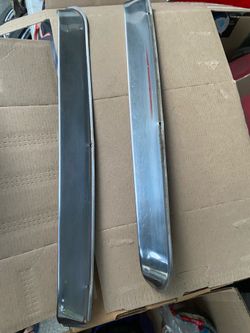 Vw 65-77 rain window guards  stainless steel