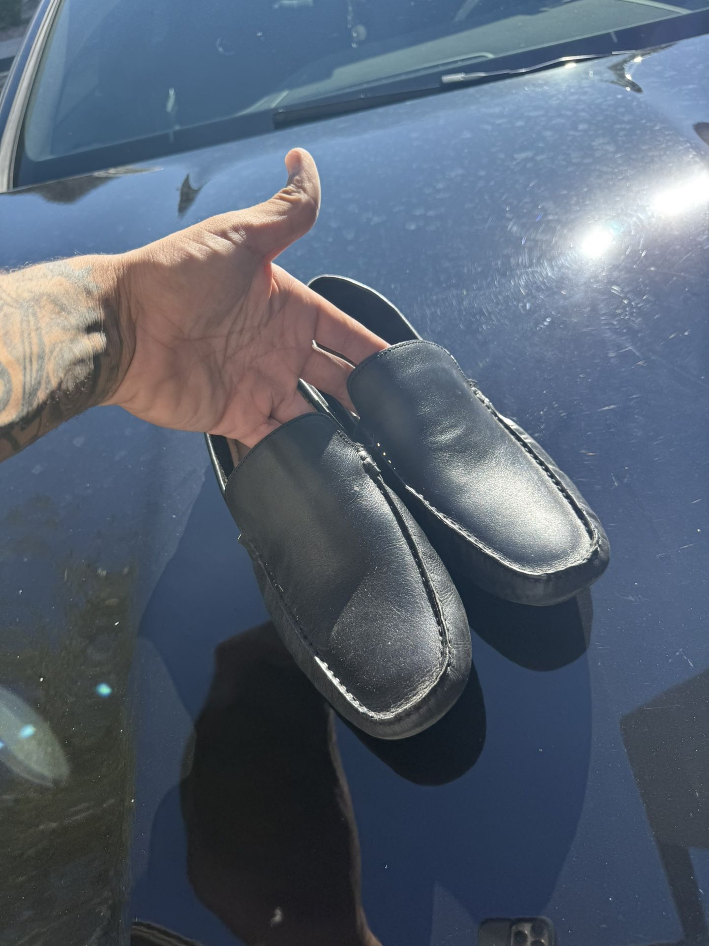 ✨ Marc Jacobs Men’s Leather Loafers – Size 12 ✨