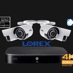 Lorex 4K UHD 8 Channel DVR 2TB HDD 4x 4K 8MP