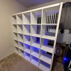 Packaged And Ready For Transport IKEA 5x5 KALLAX Shelf unit, white, 71 5/8x71 5/8 "