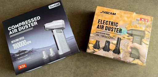 Compressed air duster 130,000rpm&180,000rpm both for 30.00/brand new
