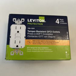 GFI Indoor White 15 Amp