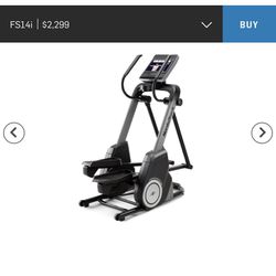 NordicTrack FS14i (Freestride) $1500 OFF RETAIL! 1 Year ifit included!