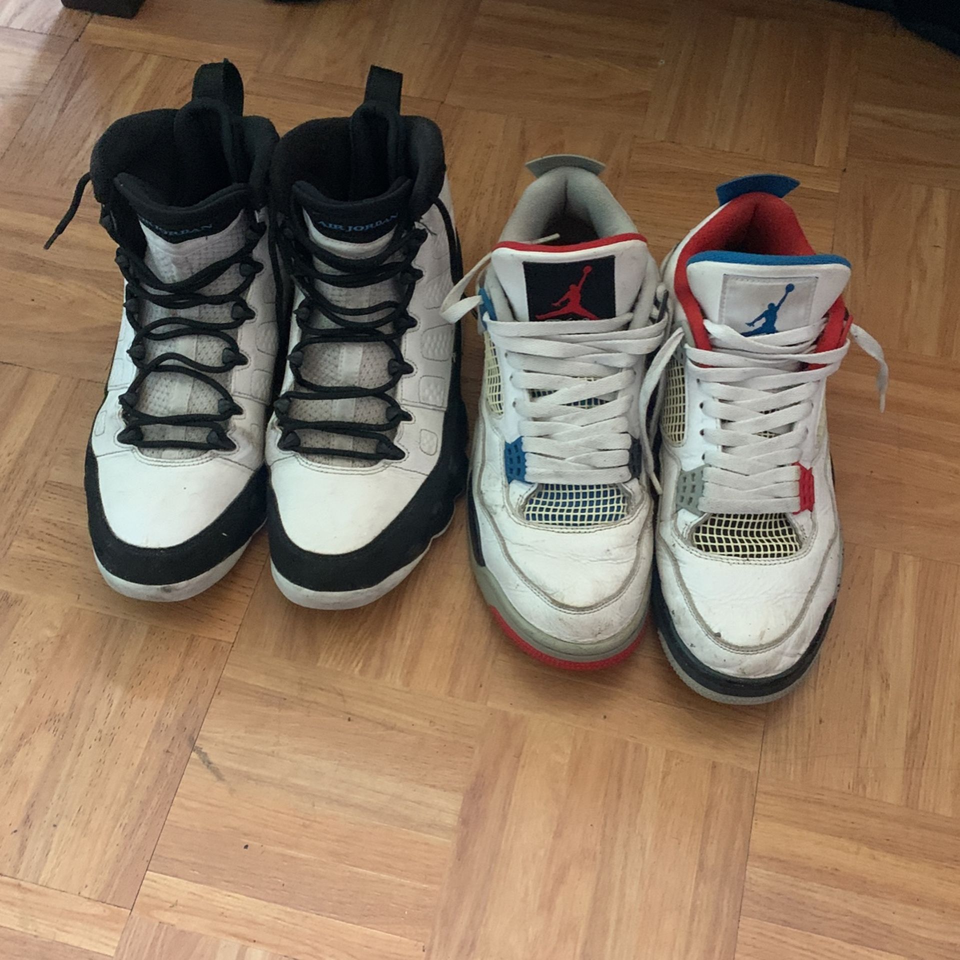 Jordan 9s And Jordan 4s