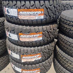 LT285/55R20 Set Of 4 Arroyo R/T New Tires 