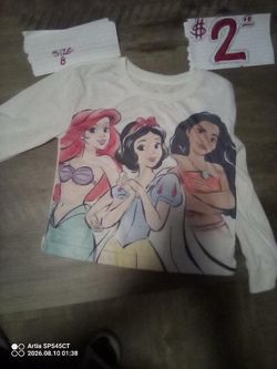 Disney princess sweat shirt