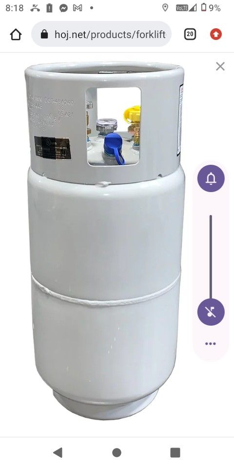 Propane Tank Forklift With Propane