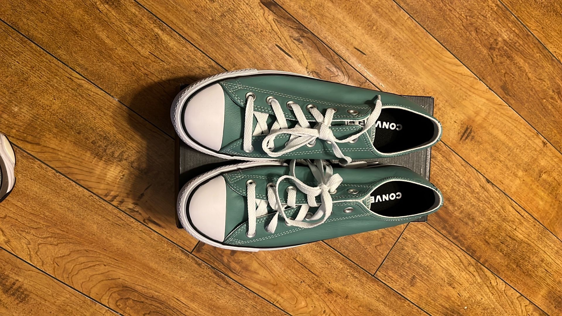JADE LEATHER | CONVERSE ALL STAR | PLATFORM