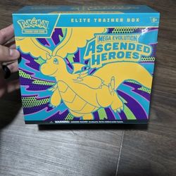 Pokemon Asended Heros Etb New 