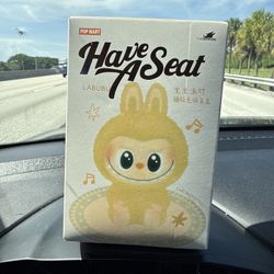 Rare Have A Seat Labubu 