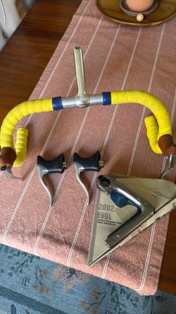 Vintage Road Bike Handlebars Stems Brake Levers