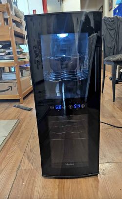 Haier 12-Bottle, dDual-Zone Wine Cellar