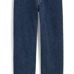 Everlane Women's The Way-High® Jean  Color: Vintage Indigo Size: 33W x 27L  Fabric type 98% Organic Cotton, 2% Elastane Care instructions Machine wash