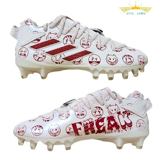 Adidas Freak 22 Big Mood Power Red Football Cleats GZ6901 Men's Size 9.5