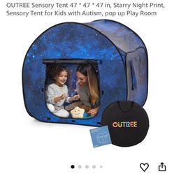 Outree Starry Night Pop Up Sensory Play Tent