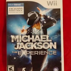 TRADE Michael Jackson Experience Wii Complete Tested And Works 