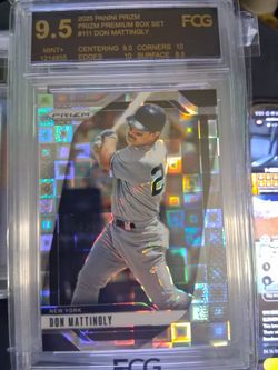 2020 panini don Mattingly 9.5  16/199
