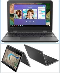 Lenovo 300e Chromebook 2nd Gen 82CE0000US 11.6" Touchscreen 2 in 1 Chromebook - HD - 1366 x 768 - AMD A-Series A4-9120C Dual-core (2 Core) 1.60 GHz -