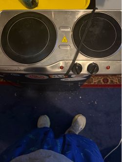 Induction 2 burner stove top