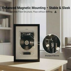NEW CoolGeek M1 Music Frame CD Player – Wall Art + Bluetooth Audio