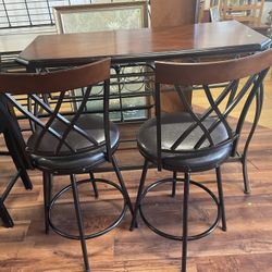 Bar And Stool Set