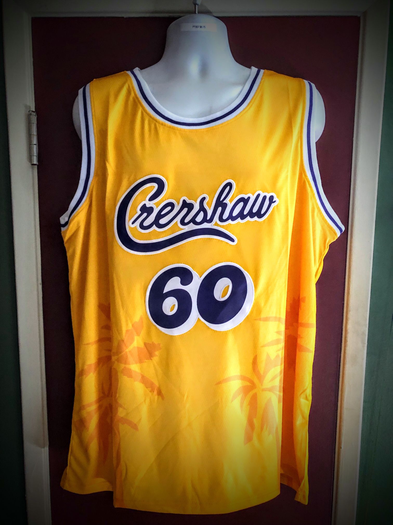 Nipsey-Hussle Crenshaw #60 Basketball Jersey