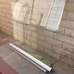 Shower Glass Door The Frame Is Not Included