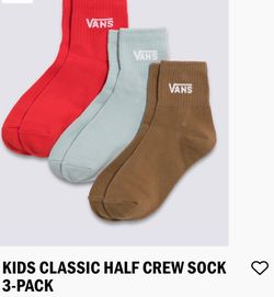 Girls / woman half crew socks 1-6 nwt