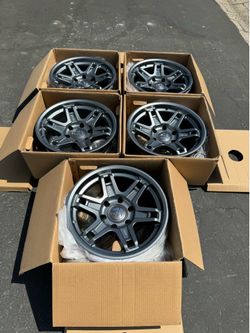 (5) Brand New 17” Fuel Slayer Wheels For 6x139 (6x5.5) Trucks and SUVs -15 Offset 17x8.5