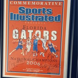 UF Gators Sports Illustrated Signed 2006