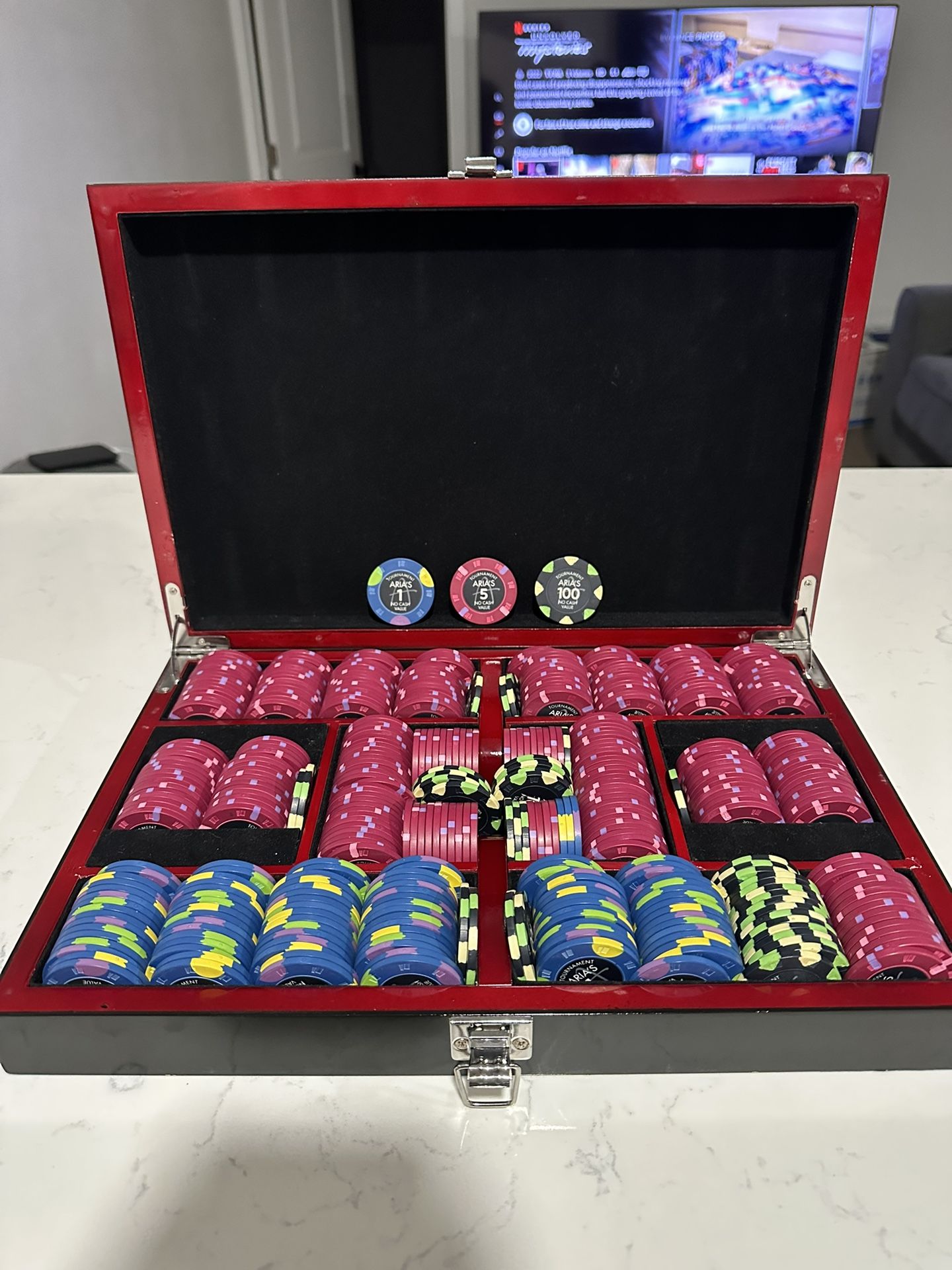 Aria Poker Chips