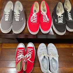 Men’s Vans Converse Shoes Size 13 Large 