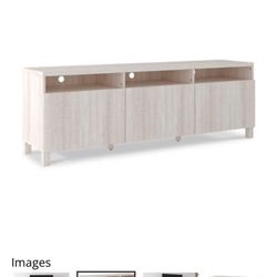 TV Stand with Cabinet Doors