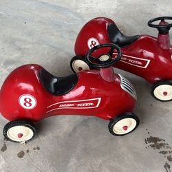 vintage Radio Flyer Kick Toy