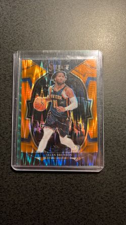 Jaylen Brunson 1st Knicks Cards