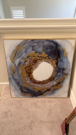 30x31 artwork blues and golds